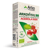 Arkopharma Arkovital Acerola 1000 Vitamine C 30 Comprimés 