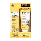 Patyka Pack Sonnencreme 50+ 40ml/Sonnenspray 50+ 100ml