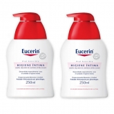 Eucerin Set Intimate Hygiene Wash Protection Fluid 2x250ml