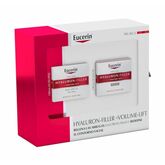 Eucerin Hyaluron-Filler Facial Case Volume-Lif Dry Skin 50ml Set 2 Pezzi
