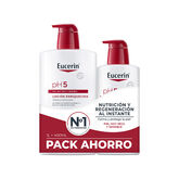 Eucerin Ph5 Lotion Enrichie 1000ml Set 2 Pièces