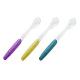 Nuk Cuillères En Silicone D'apprentissage Facile 2 Unités