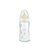 Nuk Fc Cristal Latex Bottle 1m 240ml
