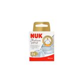 Nuk Tetina Silicona Talla S 0-6m 2 Unidades