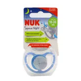 Nuk Sucette En Silicone Space Night 18-36M 1U