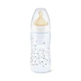 Nuk Biberon FC+ in Vetro 0-6M con Tettarella in Lattice 240ml