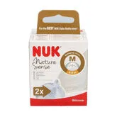 Nuk Tétine Nature Sense Silicone Taille M 2U