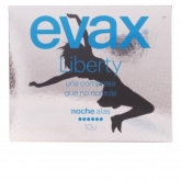 Evax Liberty Nuit Avec Ailettes Serviettes Hygiéniques 10 unités