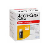 Accu-Chek Fastclix Lancettes 102U