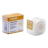 Leukopor Esparadrapo De Tejido Pieles Sensibles 9,2 M X 2,5 Cm 1 Unidad Bsn Medical