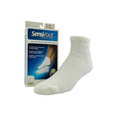 Jobst Sensifoot Diabetes Short Socks White T/M