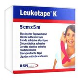 Bsn Medical Bande Adhesive Elastique Leukotape K Bleu 5cmx5cm