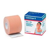 Leukotape K Venda Elástica Adhesiva Color Rosa Claro 5 Cm X 5 M Bsn Medical
