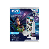 Oral-B Kids Ensemble de Brosses à Dents Electriques Buzz LightYear 2 Pièces