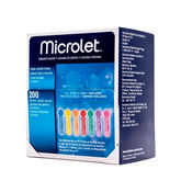 Ascensia Microlet Lancettes Couleurs 200U 