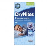 Drynites Pyjama Pants Mutandine Assorbenti Per La Notte 4-7 Anni 10 Unità 