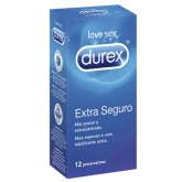 Durex Supplémentaire Coffre-Fort Préservatifs 12 Unités