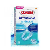 Corega Orthodontie Et Attelles 36 comprimés 