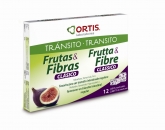 Ortis Fruits y Fibres Classique 12 Cubes À Mâcher