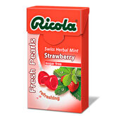 Ricola Sugar Free Candies Strawberry 25g