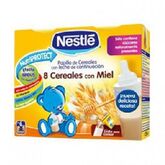 Nestle Nestlé Leche y Cereales Pijama Con Miel 2 X 250ml