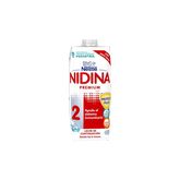 2x Nestlé Lait Continu Nidina 2 Premium 500ml
