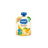 Nestle 3x Nestlé Naturnes Schiacciate Banana Mele 6 Mesi 90g