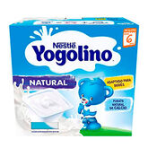 Nestlé Yogolino Naturel Sans Sucre 4x100g 