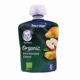 Gerber Organic Poire Pomme Banane 4X