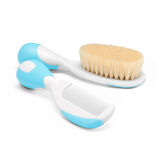 Chicco Brosse et Peigne à Cheveux Naturels Bleus 1U