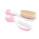 Chicco Infant Hairbrush and Comb Pink 