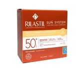 Rilastil Sun System Uniform Compact Cream Spf50+ Shade 01 Beige 10g