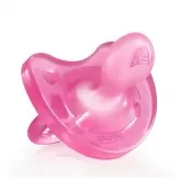 Chicco Physio Soft Sucette Silicone Rose 6m+ 1 Unité