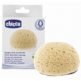 Chicco Spugna Ultra Assorbente In Pura Cellulosa Naturale 0M+