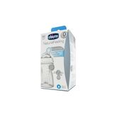 Biberon Crystal T Silicone Chicco Natural Feeling 250ml