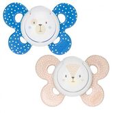 Chicco Pacifier Silicone Physio Comfort Barn 6-16 M 2u