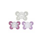 Chicco Pacifier Silicone Physio Comfort Girl 16-36 M 2u