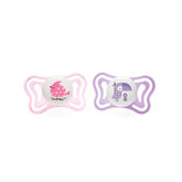 Chicco Pacifier Physio Light Girl 2-6m 2U