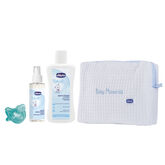 Chicco Toilet Bag Pique Blue Set 3 Pieces