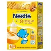 Papilla De 8 Cereales, Miel y Bífidus 600g Nestle