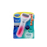 Scholl Velvet Smooth  Pedi Râpe Electrique Rose Avec Tête Exfoliante 