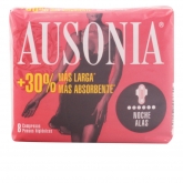 Ausonia Avec Ailettes Serviettes Hygiéniques 8 Unités