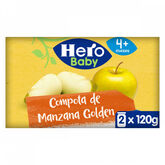 Hero Baby Compote Pomme Bipack 2x120g