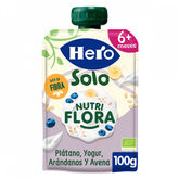 Hero Baby Solo Eco Banane Myrtille Yogourt 100g