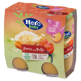 Hero Baby Riso Con Pollo 2x235g