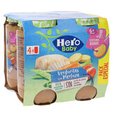 Hero Baby Vegetable Hake 4X235g