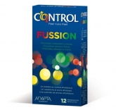 Control Fussion Chocolate, Peach and Mint 12 Profilattici