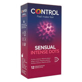 Sensual Control Intense Dots 12 Preservativi