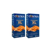 Control Kondome Finissimo XL Packung 12+12 Stück
