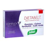 Complexe Santiveri Dietabelt Garcinia + Coleus + Café Vert 48 Comprimés